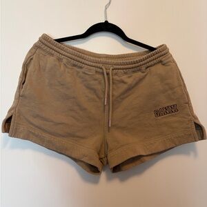 GANNI Women's Software Isoli Drawstring Shorts - L